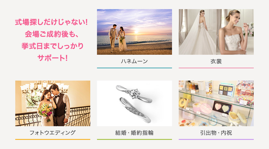 結婚式に関する相談・ご提案